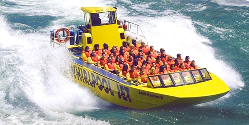 A TOUR IN WHIRLPOOL JET (BOAT)