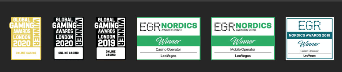 LeoVegas is Mobile Operator of the Year