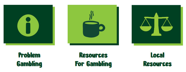 responsible gaming-green icons next