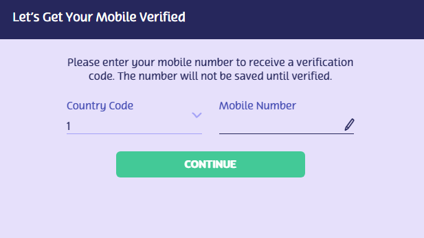 get your phone number verified